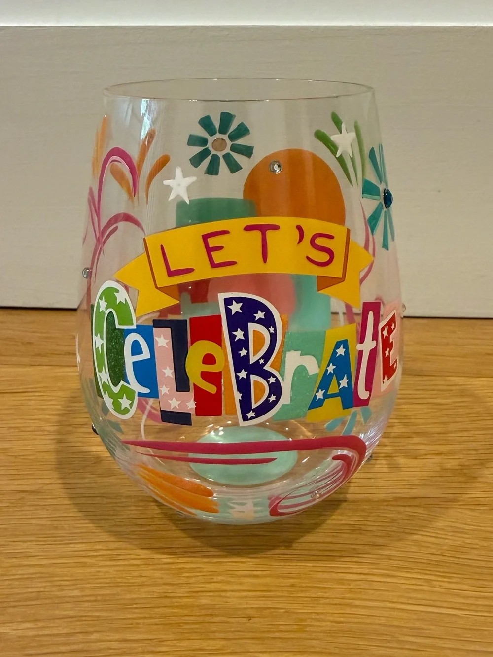 Lolita Celebrate Stemless Wine Glass